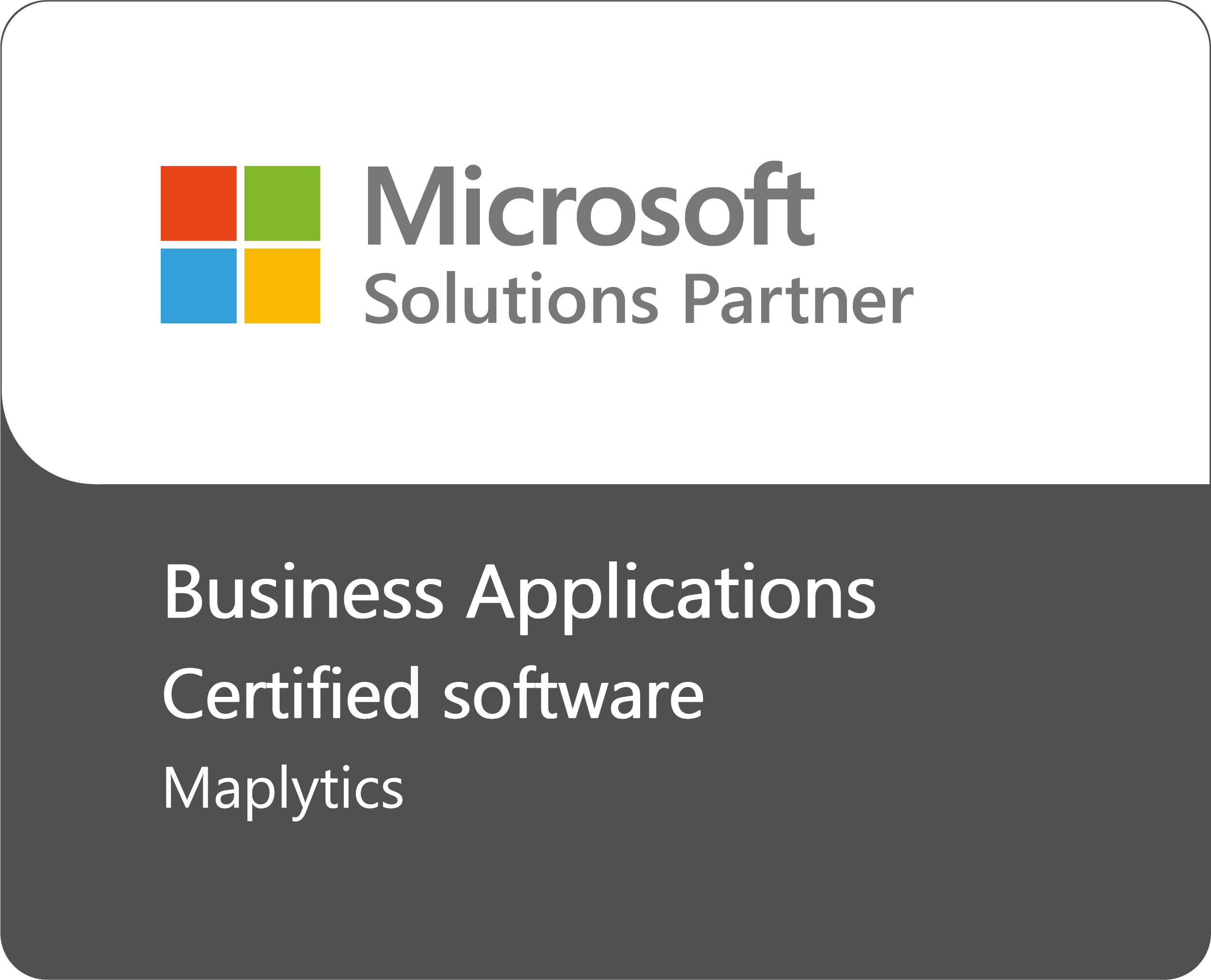 certified appsource software badge